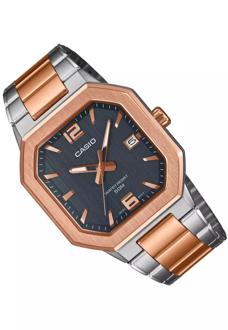 Analog Watch MTP-B195RG-2AVDF