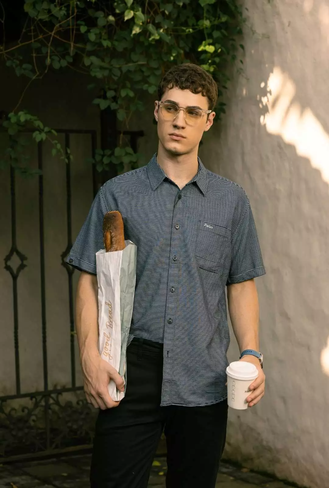 POLICE Kemeja Salur Regular Fit Pria