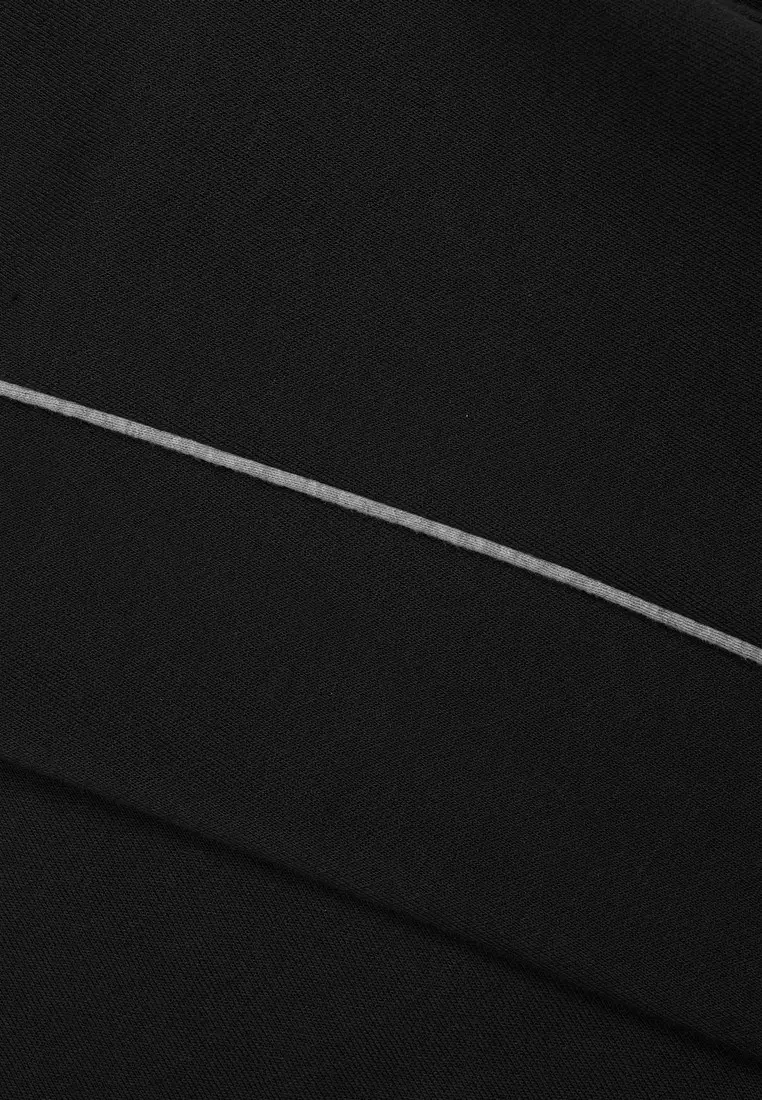 3Second Men's Jacket Crewneck Sweatshirt Relaxed Fit Fleece Creast C150325