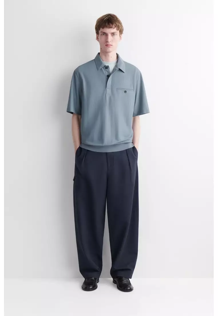 FLUID JERSEY POLO SHIRT