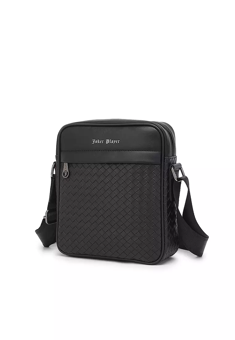 Men's Sling Bag / Crossbody Bag - Black