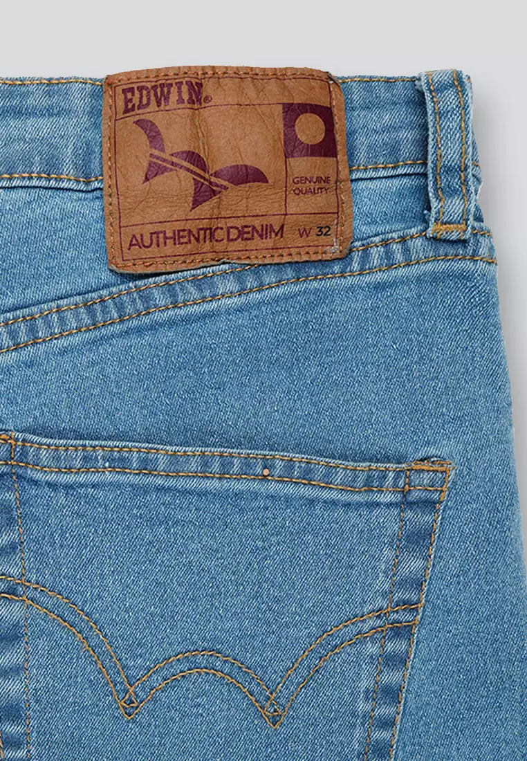 812 SLIM TAPER SLUB STRETCHED JEANS LIGHT BLUE - Celana Panjang Denim Pria