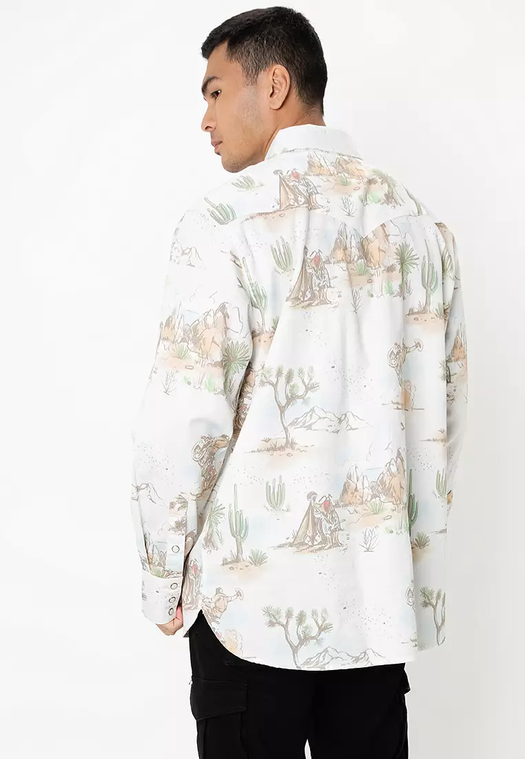 Harley-Davidson® Out West Printed Woven Shirt