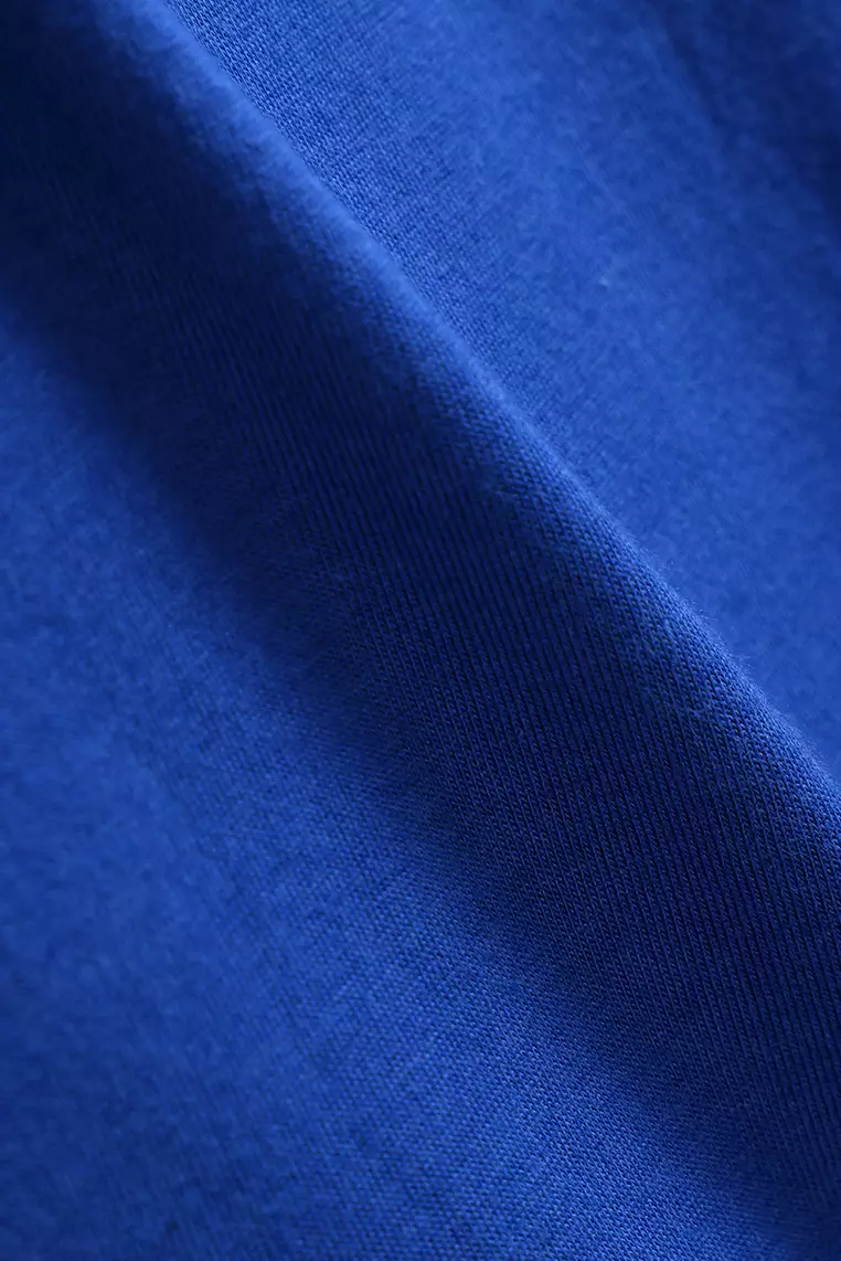 MANZONE - Kaos Lengan Pendek Pria Lingard 5 Slim Fit - Blue Colour Blue