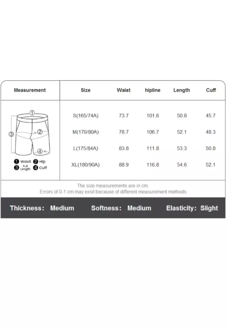 Men's Linen Cotton Elastic Waist Bermuda Shorts 01105227