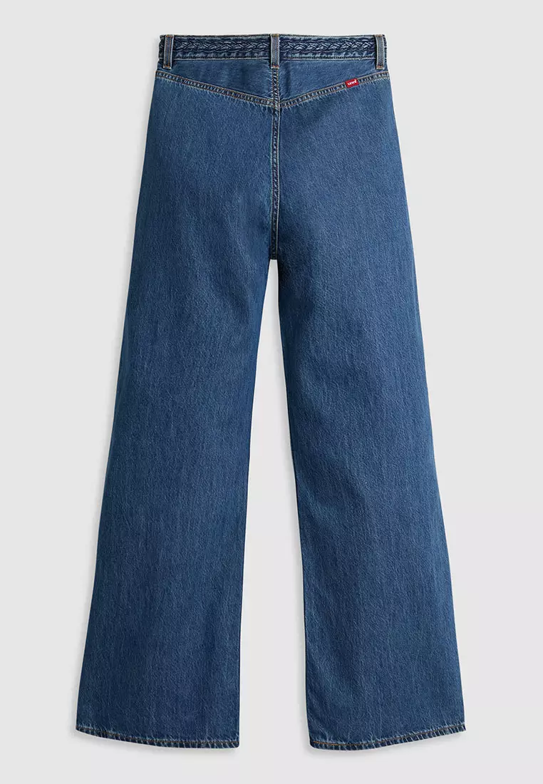 Levi's® Women's Ribcage Wide-Leg Braided Jeans (001US-0000)