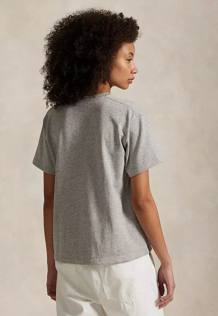 Relaxed Fit Cotton Jersey Tee
