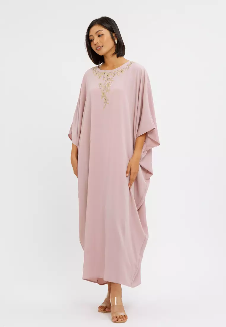 Minimal Kaftan Suhana Dusty Pink