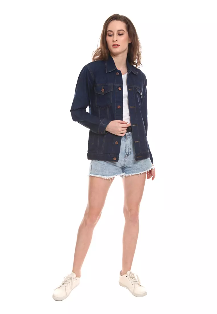 Jaket Denim Regular Stay Blue JD2002