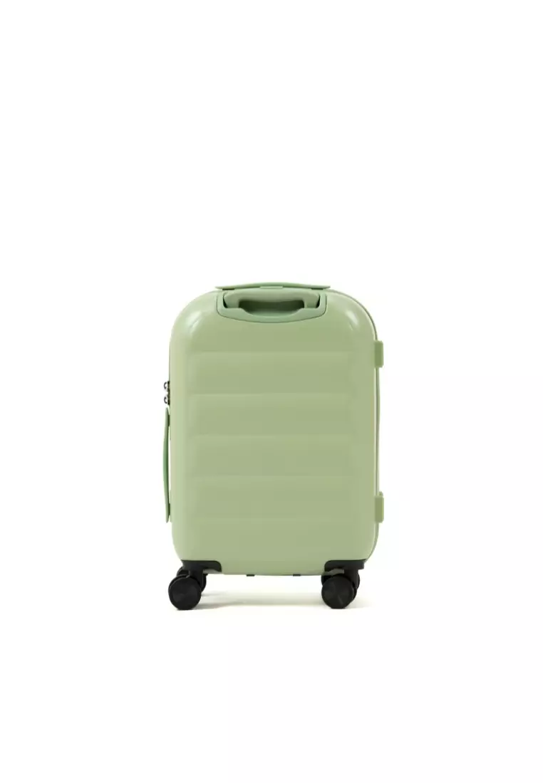 Puff 20"  Hard Case Luggage In Pistachio