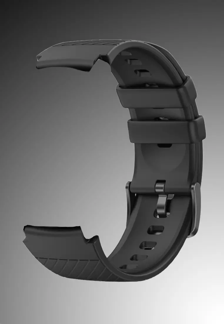 Smartwatch + Wireless Earphones - Unisex Round Smart Watch - 1.39 inch Large HD Screen - Stainless Steel Bracelet + 1 Free Rubber Strap - Silver Color