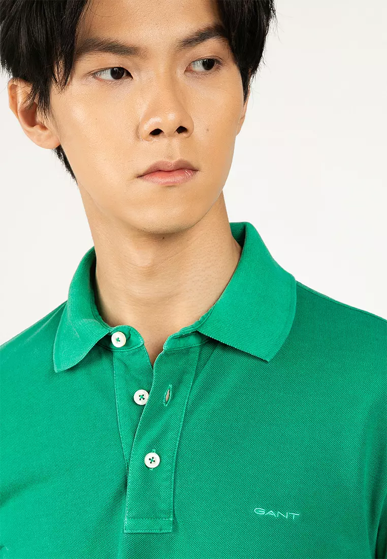 Sunfaded Piqué Polo Shirt