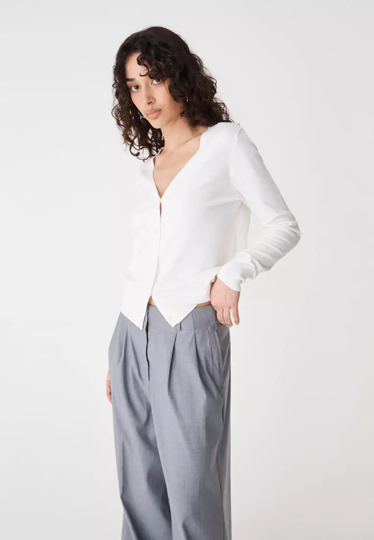 Nicolette V-Neck Knit Cardigan