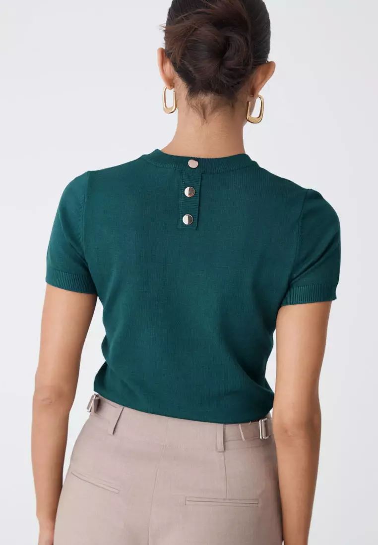 Catherine Short Sleeve Knit