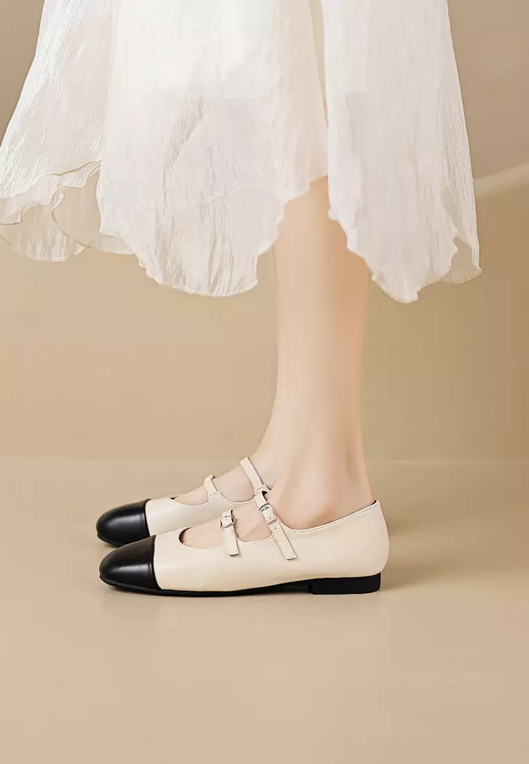 Double Strap Mary Jane Shoes WW883-1