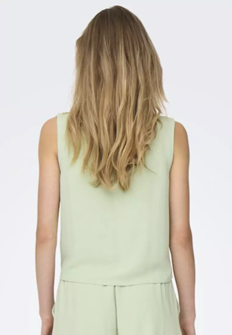 Miami Sleeveless Tie Shirt