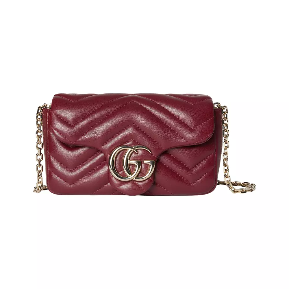 Gucci Marmont Mini Chain Bag Authentic Gucci GG Marmont Matelasse
