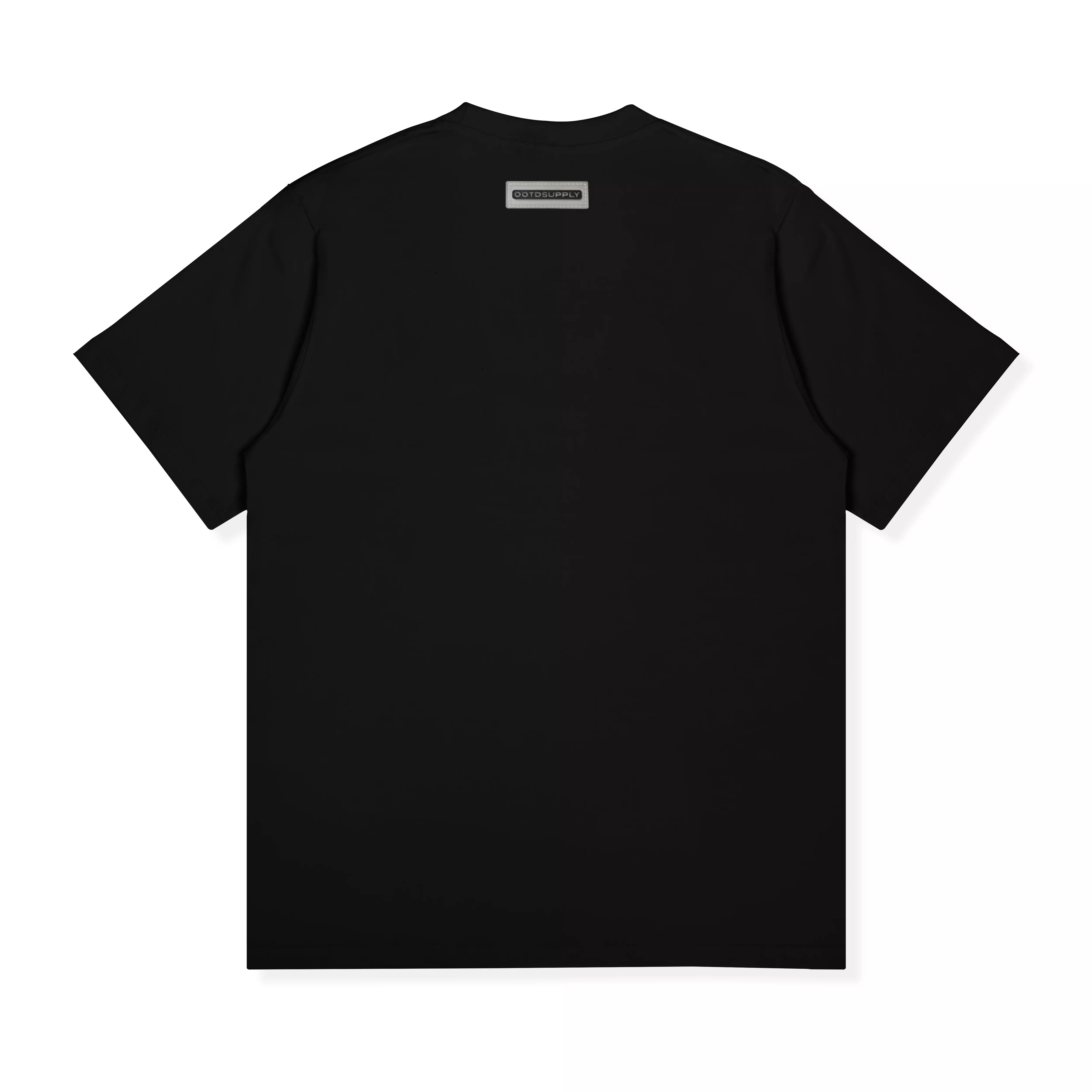 OOTDSUPPLY Reguler Tshirt 24s Alright Black Color | Kaos Pria & Wanita TS087