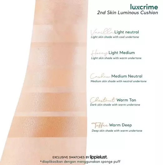 Luxcrime Refill 2nd Skin Luminous Cushion In Toffee