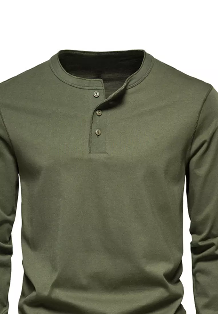 Slim Fit Long Sleeve T-shirt AX501