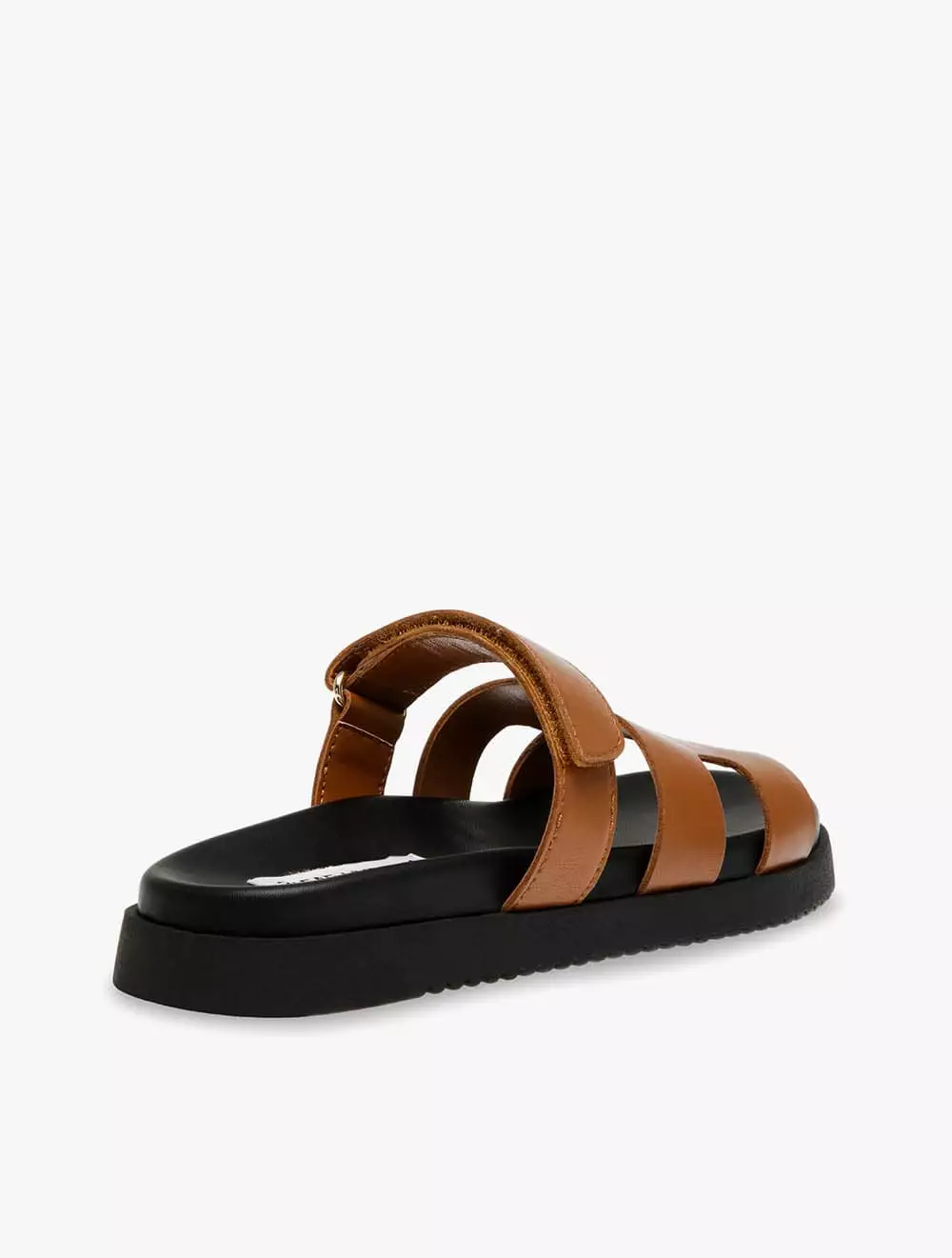 Steve Madden MAYVEN-CN Women's Flat Sandals- Cognac