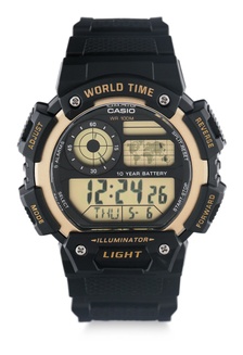 Jual Casio Casio Digital Watch Ws 2000h 1avdf Black Original Zalora Indonesia