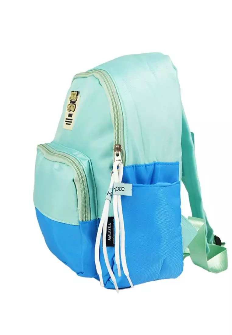 13" Simple Plain Design Kindergarten Kid School Bag Kindy Backpack - PK2362