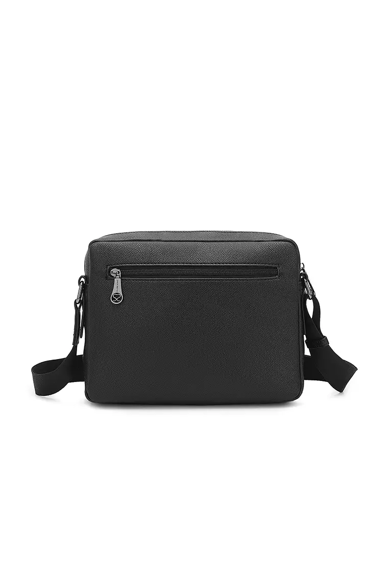 Men's Sling Bag / Crossbody Bag - Brown