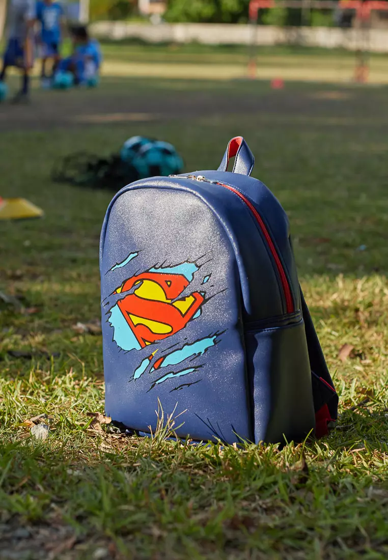 Justice League Collection Leather Backpack Shin Superman