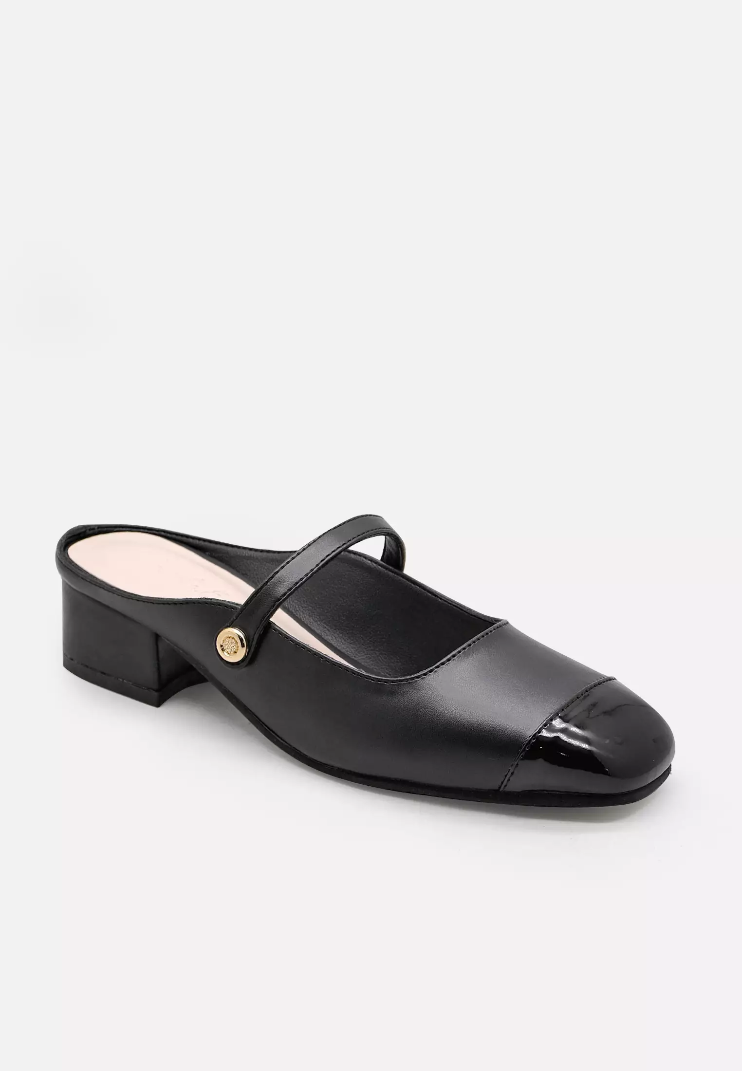 Sora Women Mary Jane Mules Sepatu Sandal Wanita