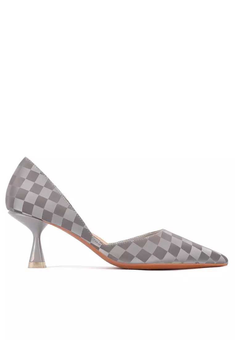 Discount on Twenty Eight Shoes  shoes - SKU: 6.5cm Pointy Satin D'orsay Shoes Xj329-3