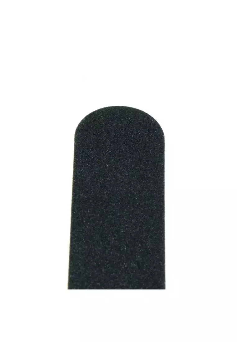 Tammia 730104 7" 100/180 straight black nail file KOREA