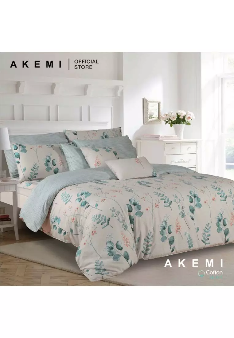 Buy AKEMI AKEMI Cotton Select Fitted Bedsheet Set Adore 730TC
