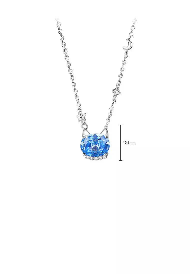 Cat discount diamond pendant