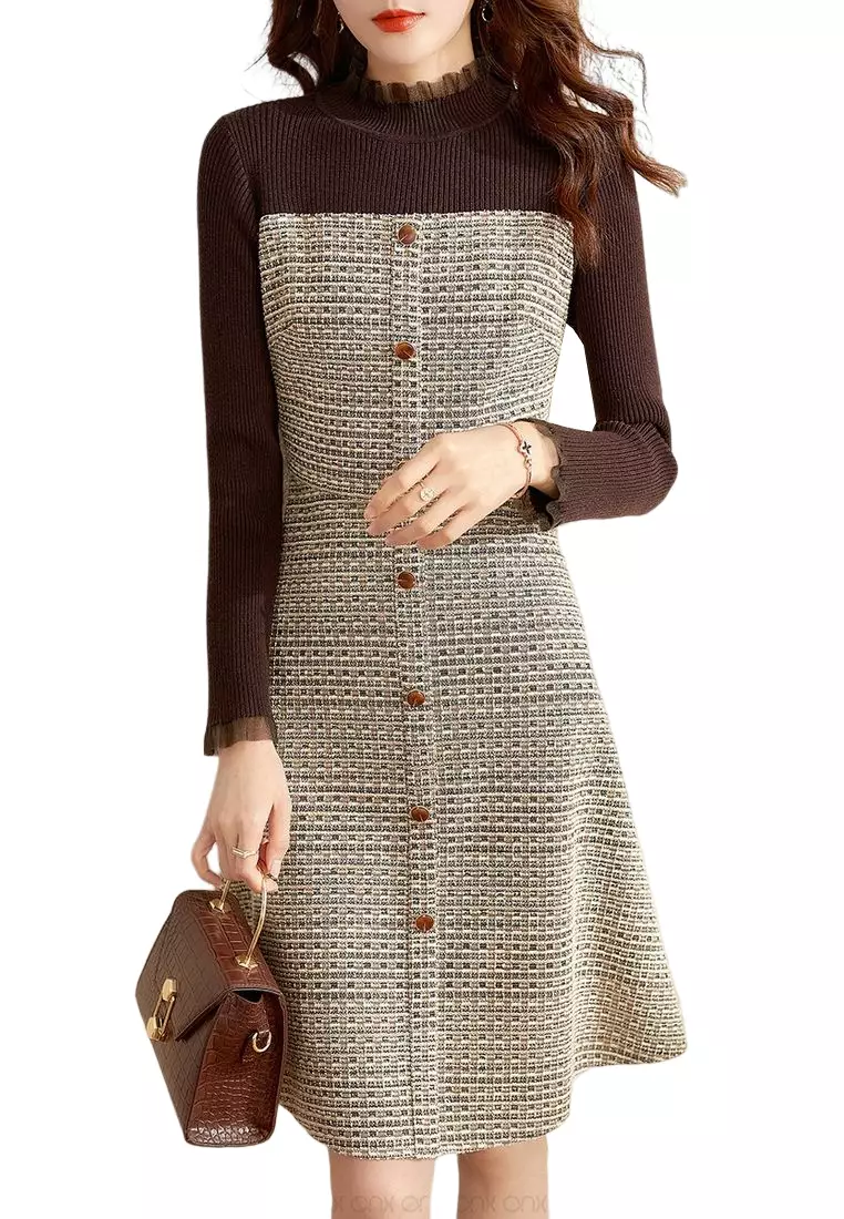 Latest woolen dress cheap