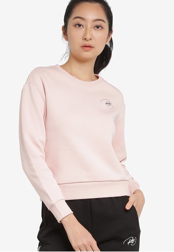 361° pink Running Series Crew Neck Sweatshirt 60194AABD91865GS_1