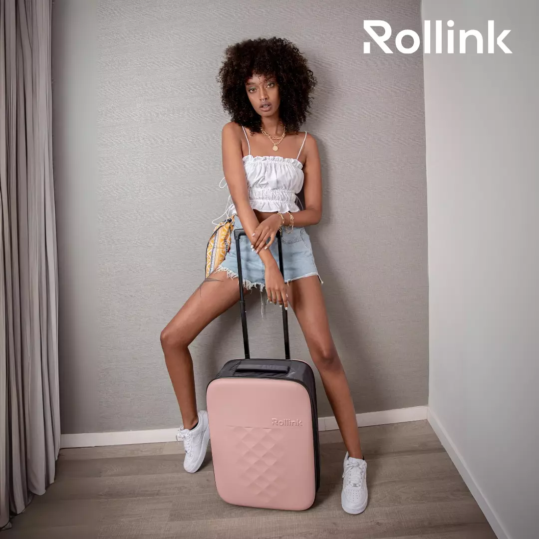 Rollink Flex VEGA 21 Suitcase Atlantic Blue - Koper 21 inch