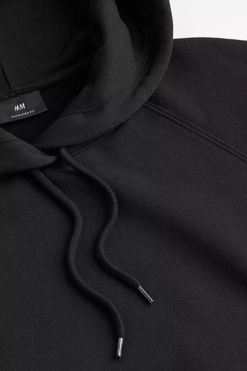 H & on sale m black hoodie