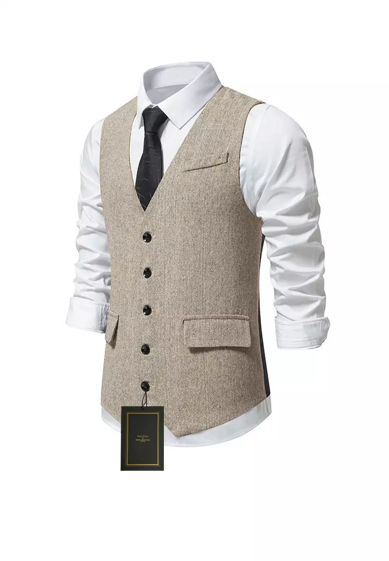 V-Neck Suit Vest ZQ-M94