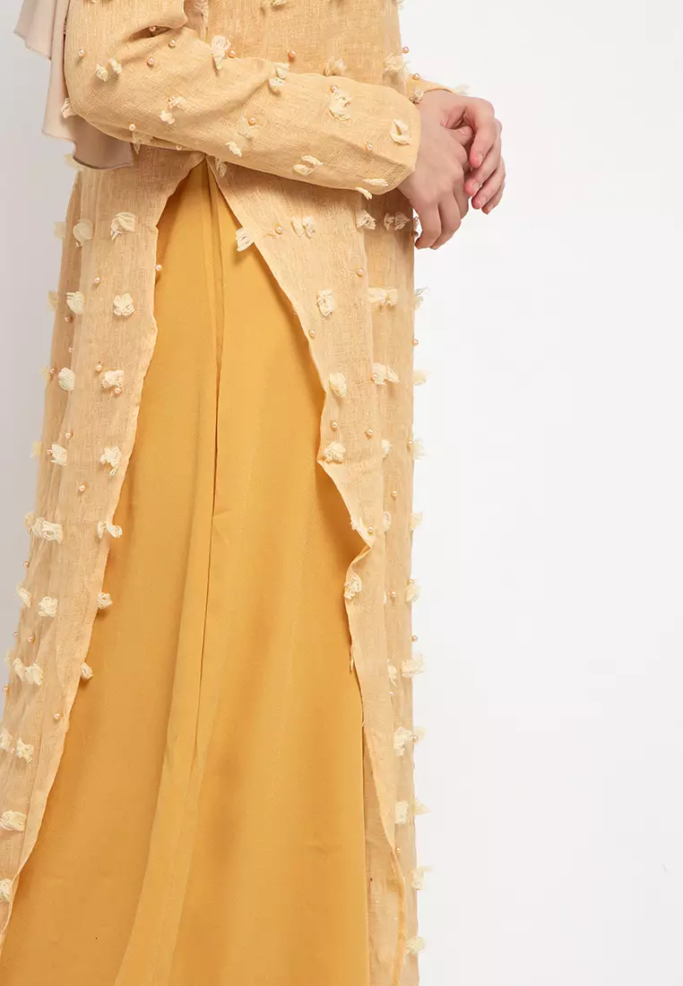 Jane Maxi Dress In Yellow
