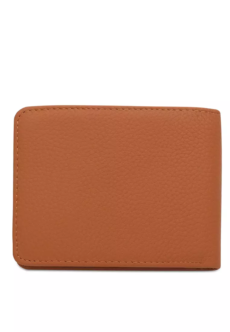Men's Genuine Leather RFID Blocking Bi Fold Wallet