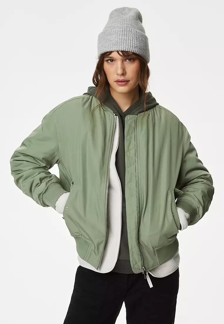 Padded Bomber Jacket