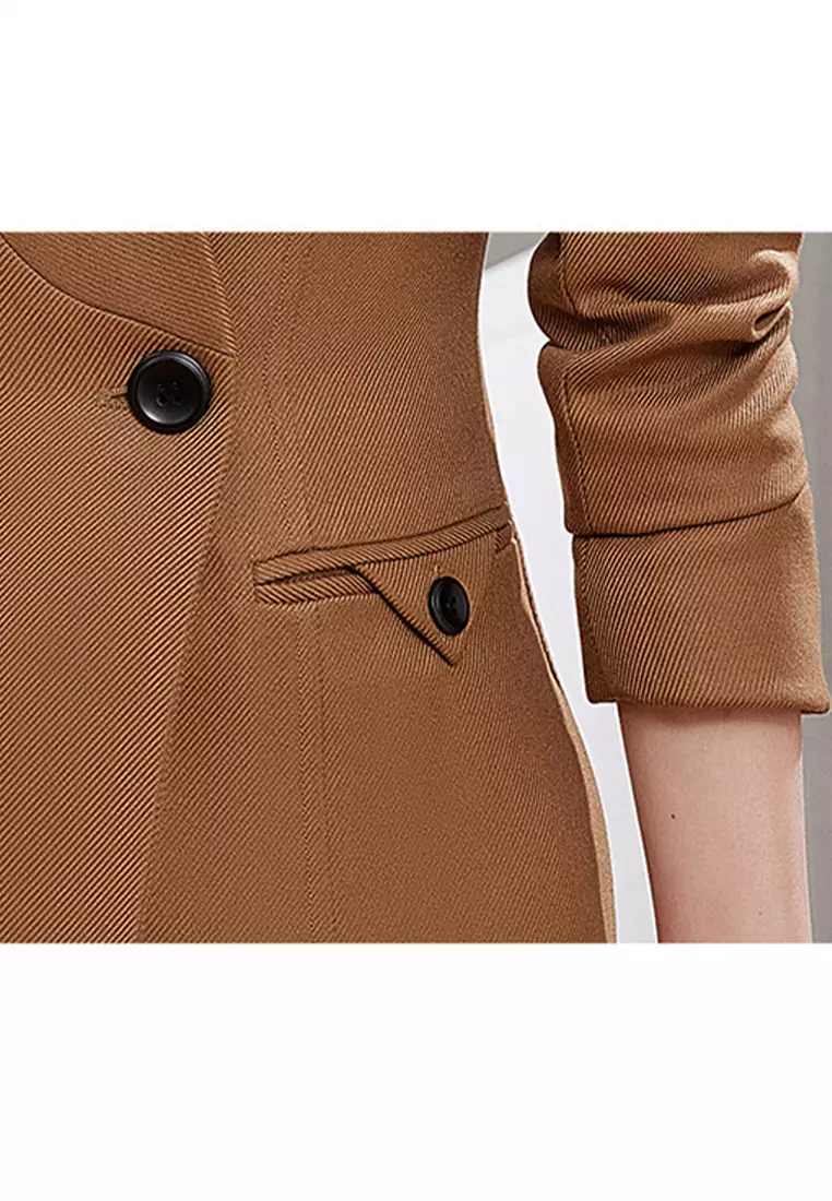 Fashionable Slim Cut Blazer YGH-EQ877