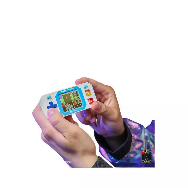 My Arcade Pixel Pocket Tetris Mini Portable Gaming System - MYADGUNL-7083
