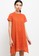 Uptown Girl orange Lace Dress 297CAAA2504692GS_1