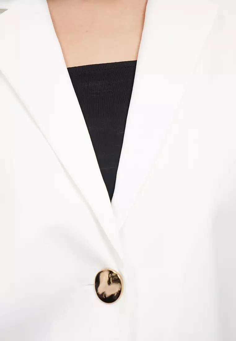 Oversized Short Sleeve Blazer