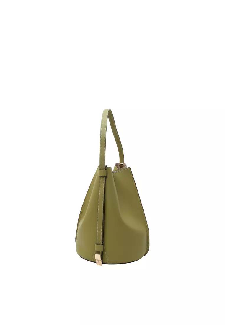 ORUKAMI Flat Hook Convertible Bucket Tote - Olive