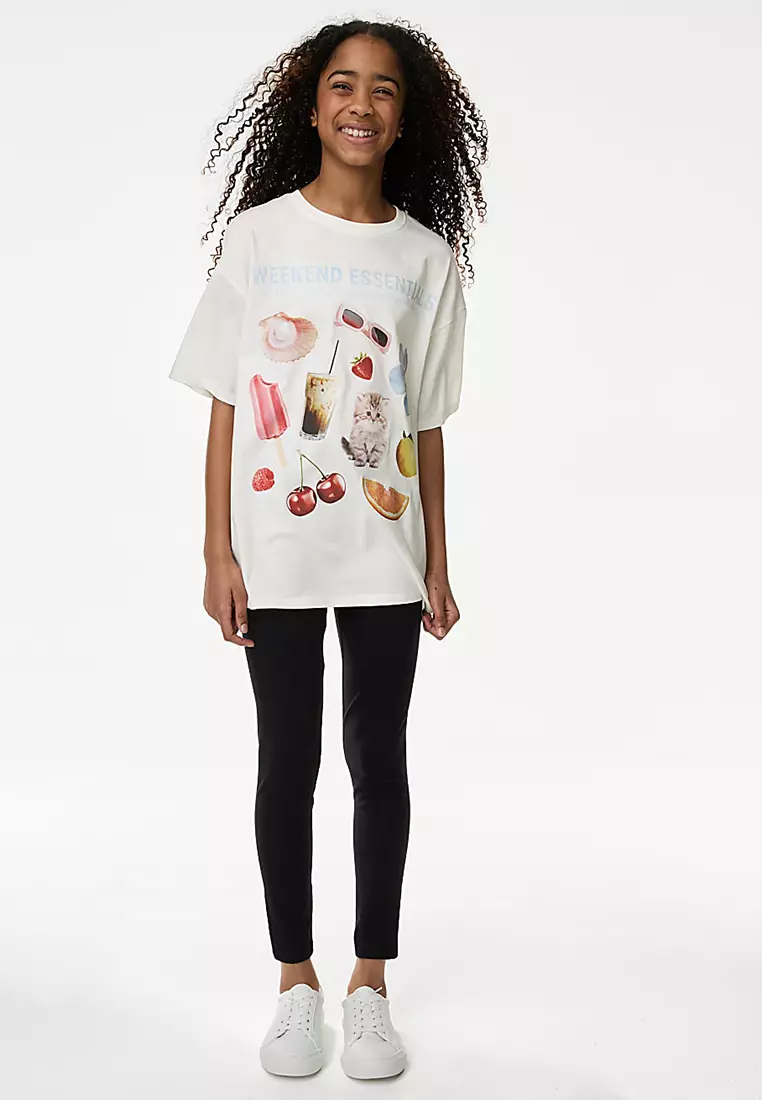 Pure Cotton Weekend Essentials T-Shirt