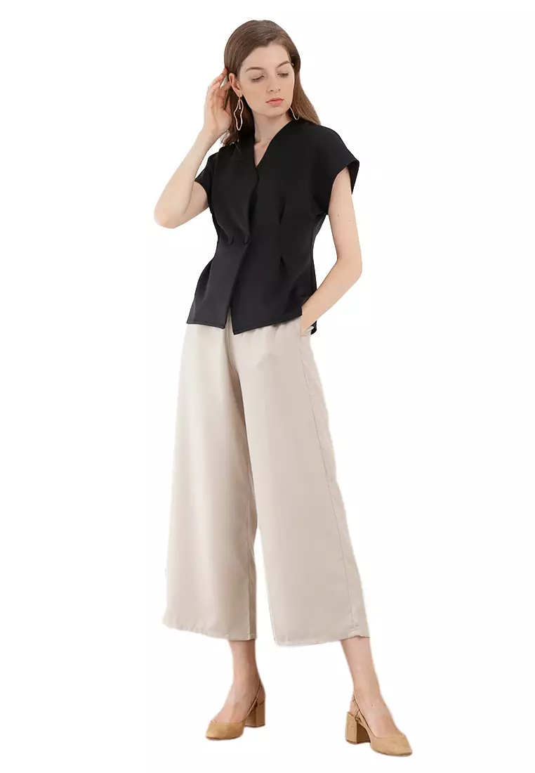 Vos Scuba Top in Black