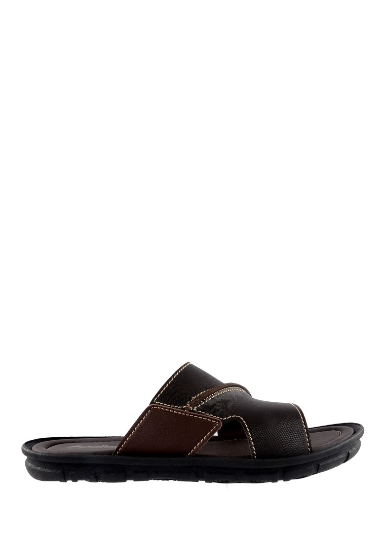 Pallas Freetime Casual Slippers 717-0816 Dark Brwon